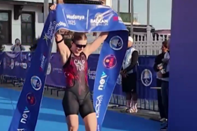 Avrupa Triatlon Balkan Şampiyonası Mudanya'da başladı