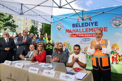 Kayseri Talas'ın 'Belediye Mahallemizde' uygulamasına övgü