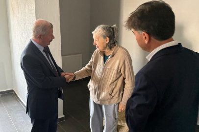 Edirne Keşan'da Kaymakam Mercan’dan yaşlılara ziyaret