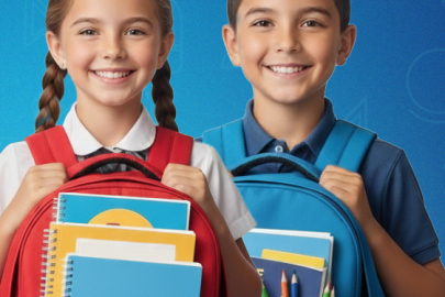 İzmir Narlıdere'den ilkokul öğrencilerine çanta ve kırtasiye desteği