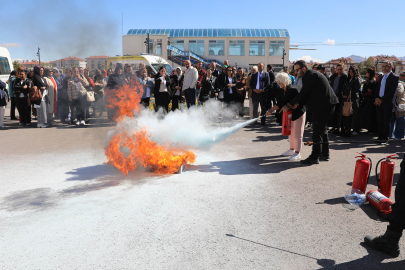 Ankara Keçiören’de belediye personeline afet bilinci eğitimi