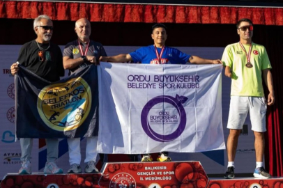 Ordu’ya triatlon zaferi!