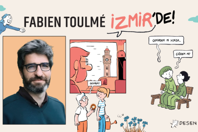 Desen Yayınları’nın ödüllü çizeri Fabien Toulmé İzmir'e geliyor