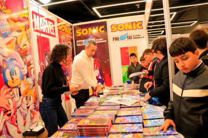 Kitap Fuarı’nda çocukların çizgi roman sevgisi