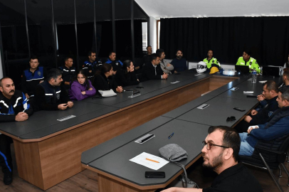 Balıkesir Büyükşehir’den personeline trafik güvenliği eğitimi