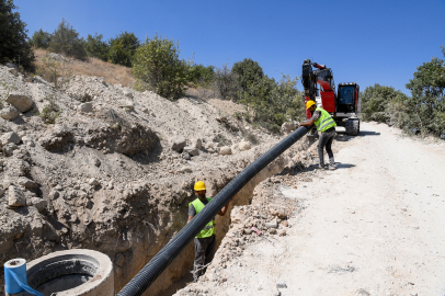 Malatya Akçadağ'a kanalizasyon hattı