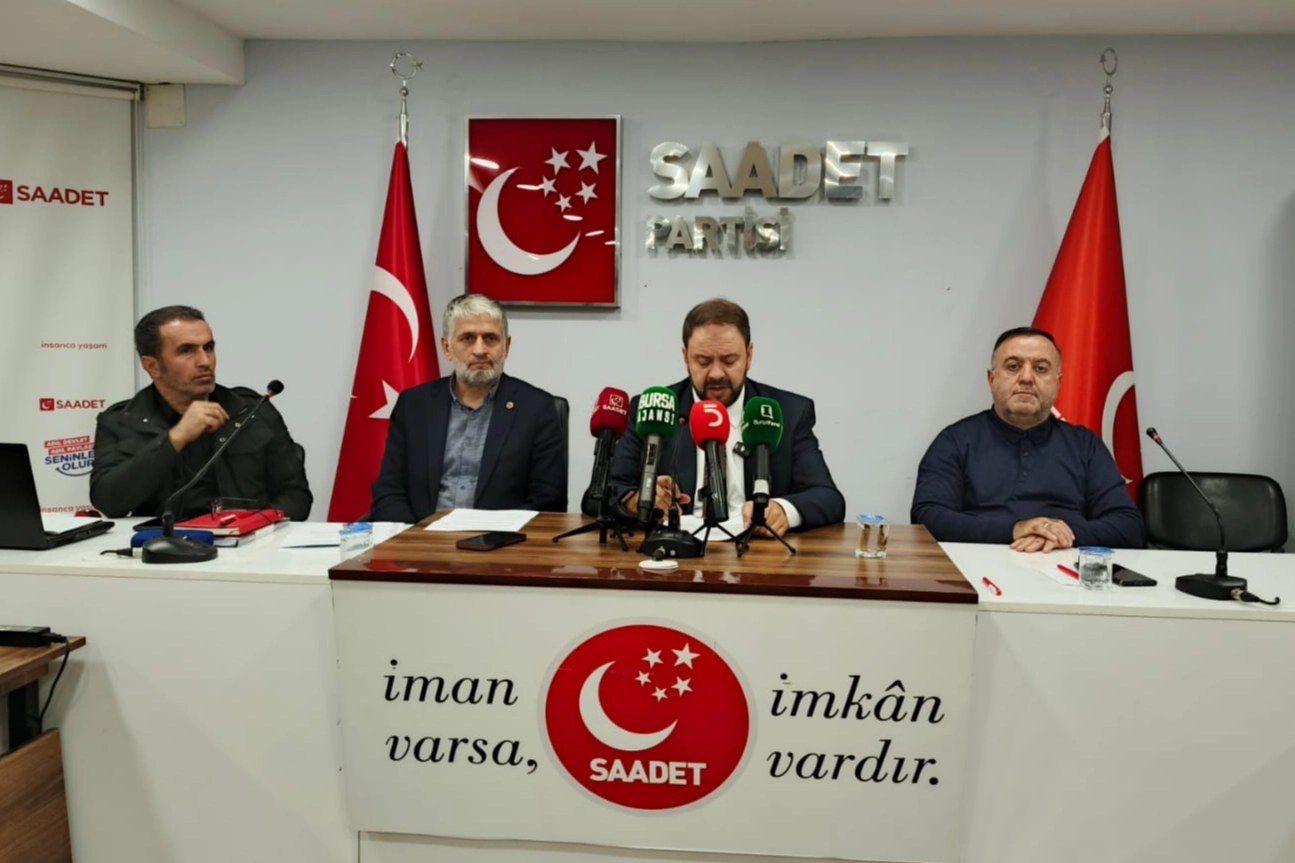 Saadet Partisi Bursa: Su şehrinden beton Bursa'ya dönüştük!