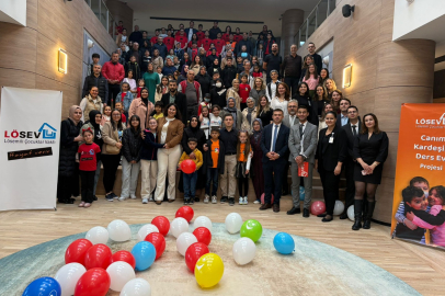 Bursa Lösev'de Canım Kardeşim Ders Evi’nin ilk zili çaldı