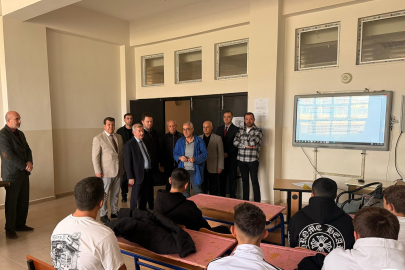 Keşan Kaymakamı Mercan’dan TOBB Proje Okulu'na ziyaret