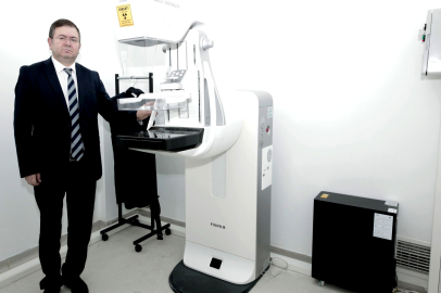 Bursa Yenişehir SHM'ye mamografi cihazı kazandırıldı