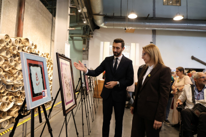 “Kağıtta Açan Çiçekler” SEKA'da sanatseverleri bekliyor