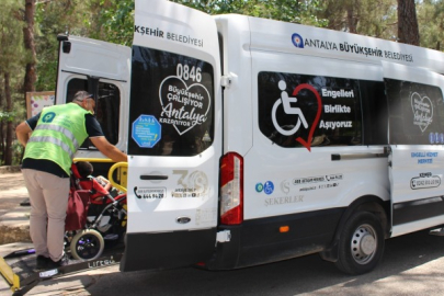 Engelsiz hizmet aracı hayat kolaylaştırıyor
