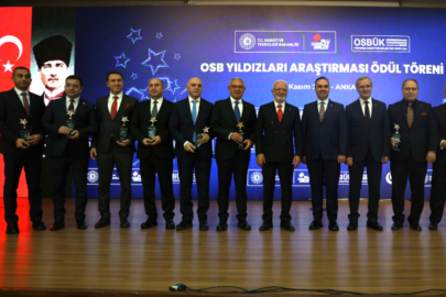 Bursa OSB firmalarına ödül yağdı