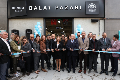 Nilüfer’in modern pazar alanı Balat’ta hizmete açıldı