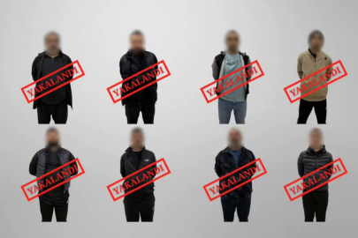 Gürcistan'da yakalanan 8 firari Türkiye'ye iade edildi