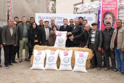 Eskişehir'de Günyüzü’ndeki üreticilere destek