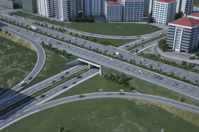 Abdülhamit Han Köprülü Kavşağı Mart’ta hizmete açılıyor