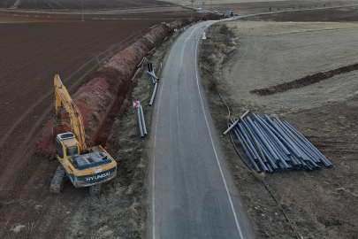 Konya Sarayönü'nün su altyapısı yenileniyor
