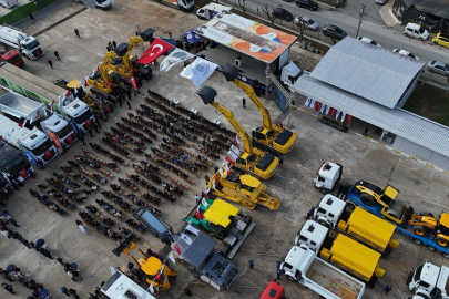 Muğla Büyükşehir'in hizmet filosuna 170 yeni araç