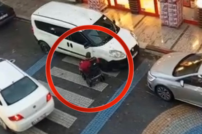 Düzce'de engelli rampasını kapatan araca ceza