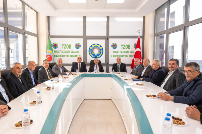 Malatya'da Başkan Sami Er’den üreticilere destek mesajı