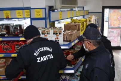 Kayseri zabıtasından sıkı denetim