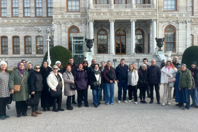 Maltepeliler, Dolmabahçe Sarayı'nı ziyaret etti