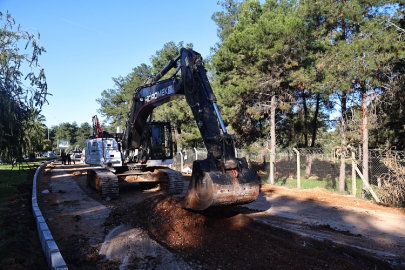 Antalya Büyükşehir'den Kardeş Kentler Caddesi’nde çalışma