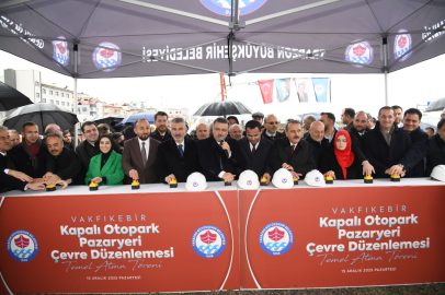 Trabzon Vakfıkebir’e modern pazaryeri ve otopark