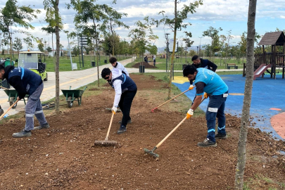 Gebze Millet Bahçesi'nde etkin çalışma
