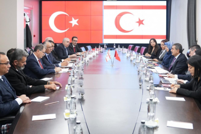 Bakan Tekin, KKTC'li mevkidaşını ağırladı