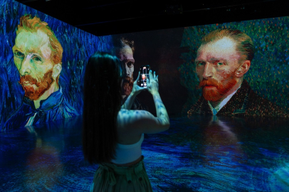 "Van Gogh: Işığında izinde" sergisi 22 Şubat'a kadar İstanbul DDM'de