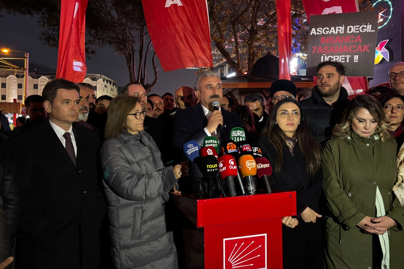 CHP Bursa’dan ‘asgari’ tepki! Yere batsın böyle düzen!