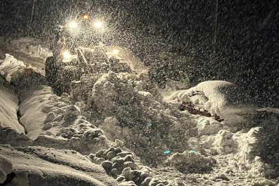 Düzce Yığılca’da kar kalınlığı 60 santimetreyi aştı