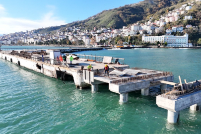 Ordu'da Altınordu rıhtımı yeniden canlanıyor