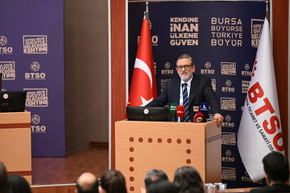 BTSO Başkanı Burkay 2030 vizyonunu ve yatırım hedeflerini paylaştı