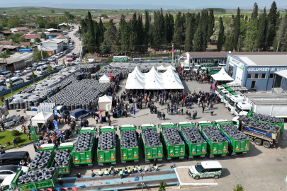 Bursa Büyükşehir'in tarlada izi var