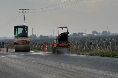 Manisa Büyükşehir Belediyesi, yollarda konforu artırıyor
