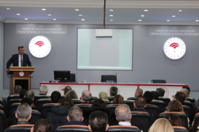 Bursa’da zirai ilaç kullanımını azaltacak B-Reçete tanıtıldı