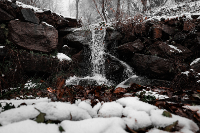 Sakarya’da kar yağışı su kaynaklarını besledi