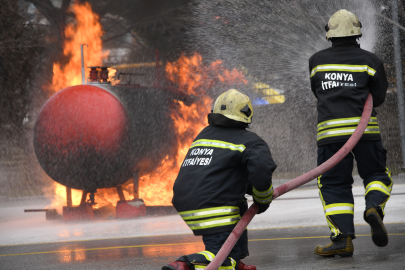 Konya İtfaiyesi 15 bini aşkın olaya müdahale etti