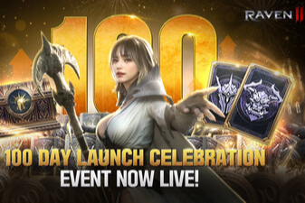 Netmarble, Brutal Dark Fantasy MMORPG Raven2'nin küresel olarak erişilmesinin 100. gününü festival etkinlikleriyle kutluyor