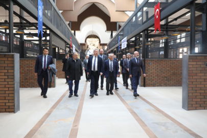 Çarşı Melikgazi'ye başkanlardan ziyaret