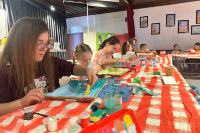 Bursa İnegöl'de sömestir tatili sanatla renklendi