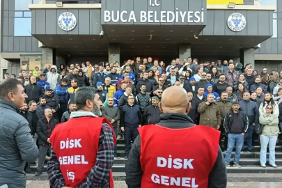 Buca Belediyesi'nde hizmetler durdu