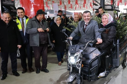 Denizli'de Honazlı üreticiye 4 bin 236 zeytin fidanı