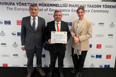 Gaziantep'e Avrupa'dan yönetişim ödülü