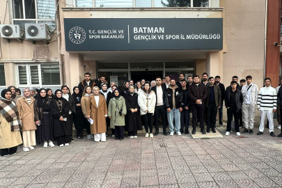 Batman Sasonlu gençler Başkent'e uğurlandı