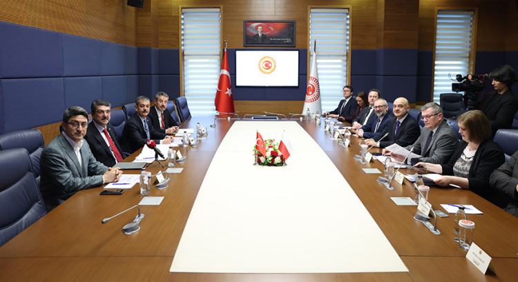Dostluk Grubu TBMM'de Polonya heyetini ağırladı
