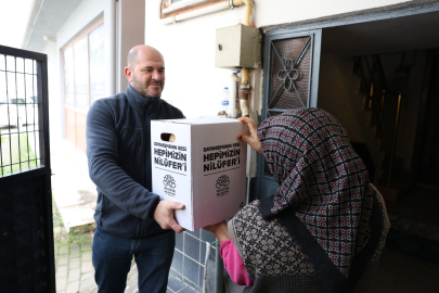 Bursa Nilüfer’de dayanışma paylaşarak artıyor